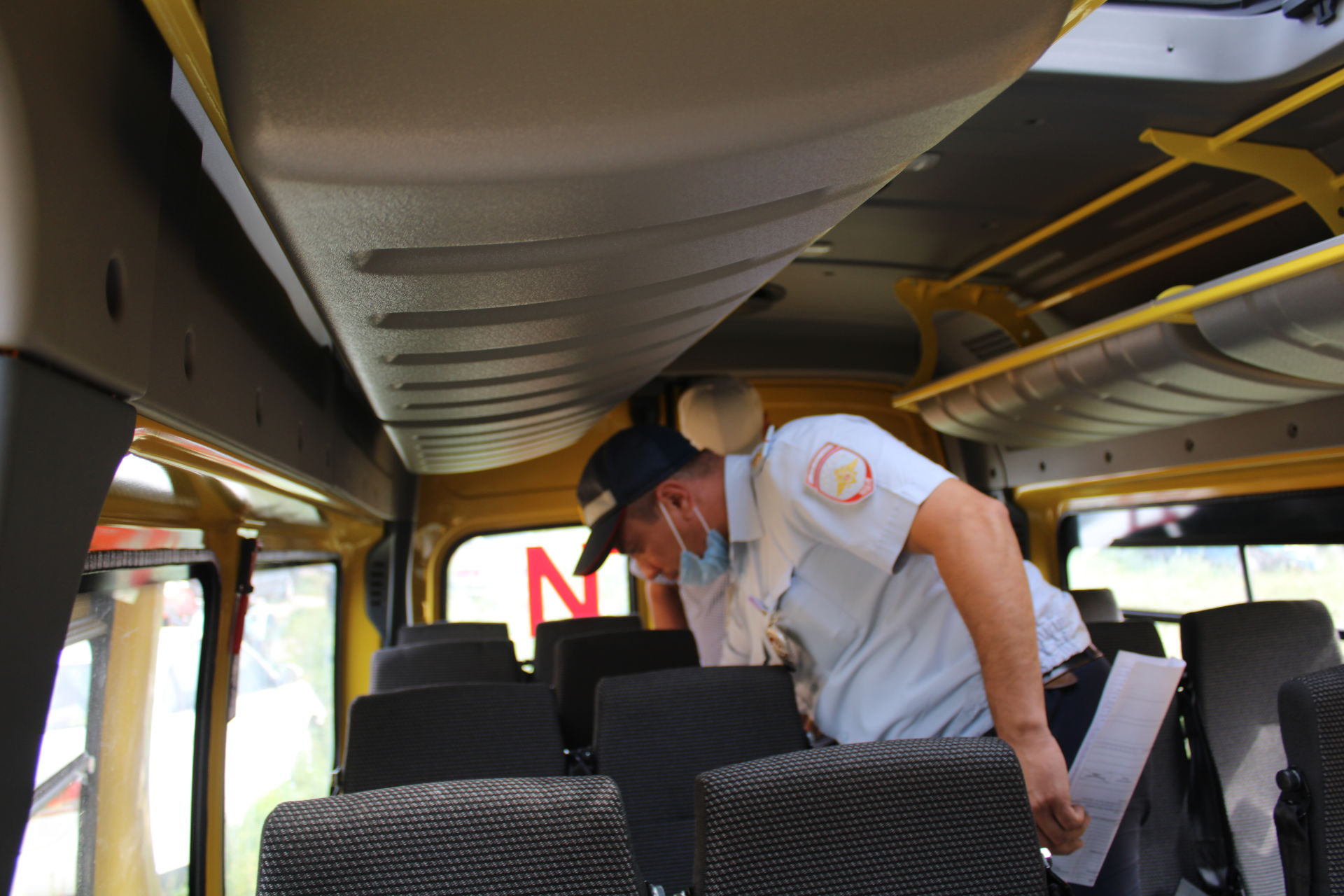 Бүген районның автотранспорт предприятиесендә мәктәп автобусларының яңа уку елына әзерлеге тикшерелде(фотолар)