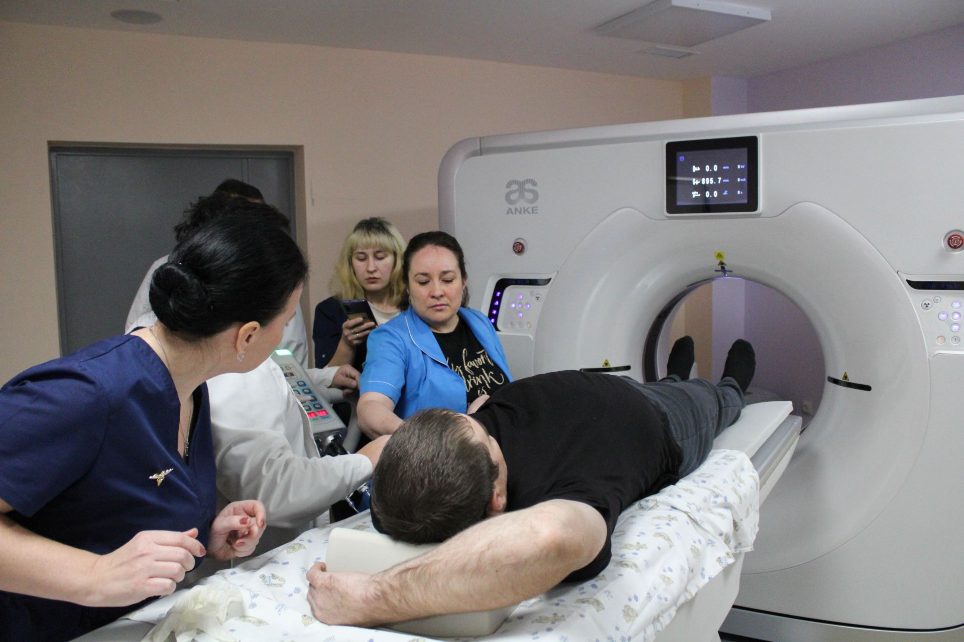 Чаллы шәһәре медицина белгечләре Актаныш табибларын томографта рентген контраст тикшерүенә өйрәтте