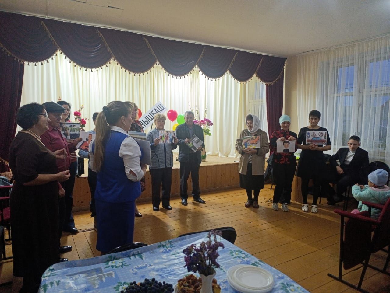 Актанышбаш авылында өлкәннәр өчен җылы очрашу кичәсе узды