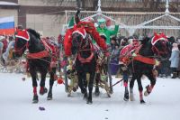 Актанышка Яңа елны тройкалар алып килә!