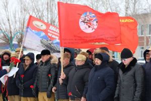 Җиңү паркында Совет гаскәрләрен Әфганстаннан чыгарылуга 37 ел тулуга багышланган тантаналы митинг узды