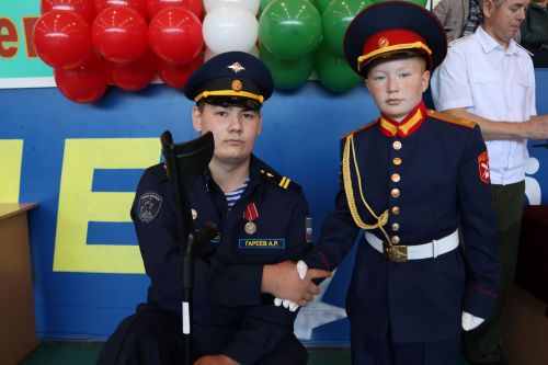 Үрнәк булырлык язмыш: кадетлар антын махсус хәрби операция ветераны кабул итте