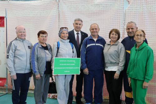 «Батыр» спорткомплексында өлкәннәр спартакиадасы старт алды