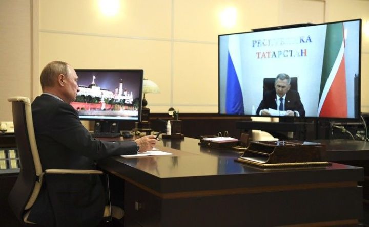 Путин Миңнехановны республика җитәкчесе вазифасына яңа срокка тәкъдим итүне хуплый