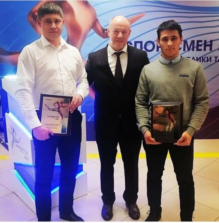 Актаныш көрәшчеләре «Татарстанның спорт өметләре» номинациясе җиңүчеләре