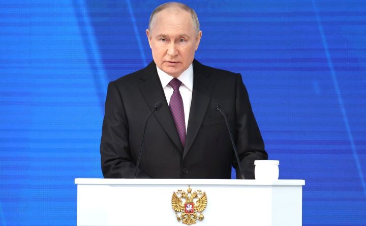 Владимир Путин: Федераль Җыенга һәр юллама - киләчәккә караш