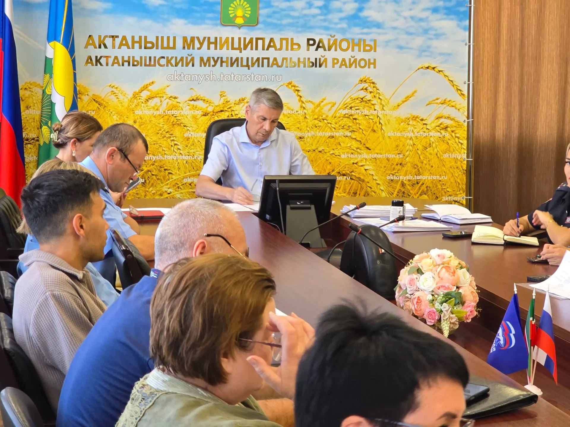 Актанышта балигъ булмаган балалар белән эшләү комиссиясендә