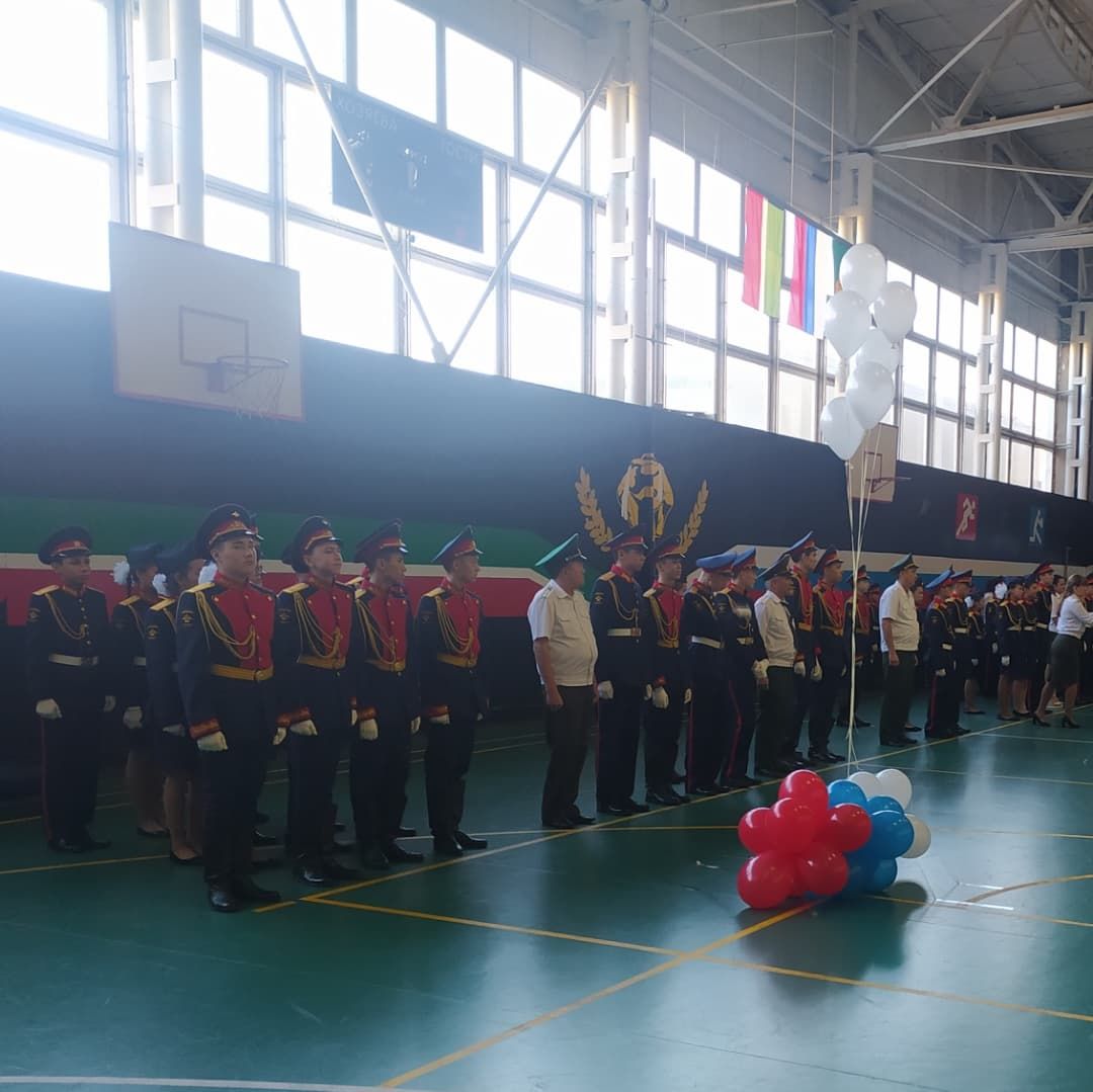 Хәсән Заманов исемендәге кадет-интернат мәктәбе кадетлары бүген Хәрби ант кабул итә