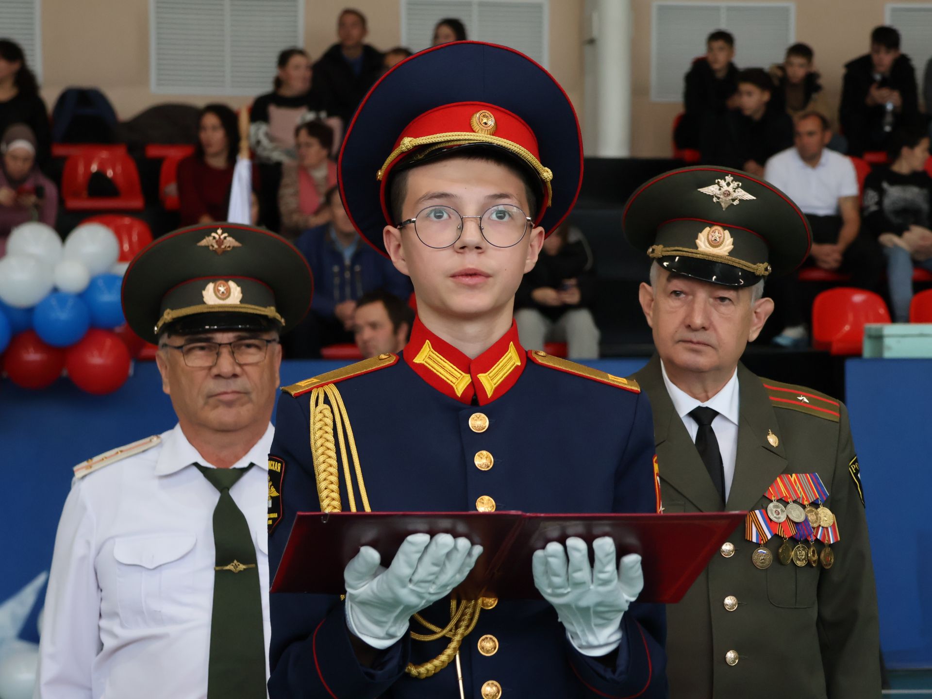 Актаныш кадетлары Ватанга тугры хезмәт итәргә ант бирде