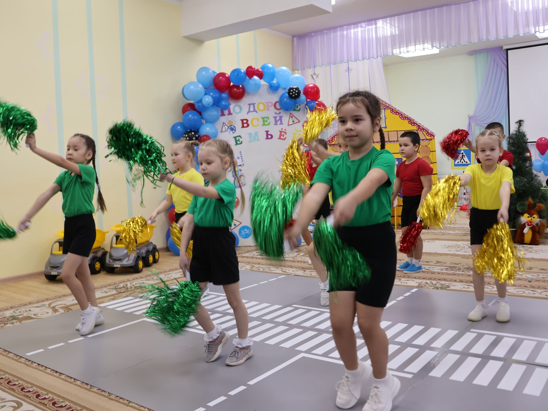 «Умырзая» балалар бакчасында «Бөтен гаилә белән юл буйлап» район конкурсына йомгак ясалды