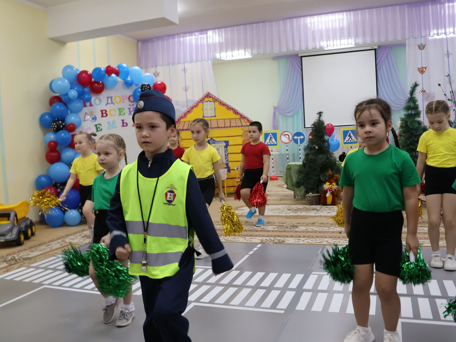 «Умырзая» балалар бакчасында «Бөтен гаилә белән юл буйлап» район конкурсына йомгак ясалды