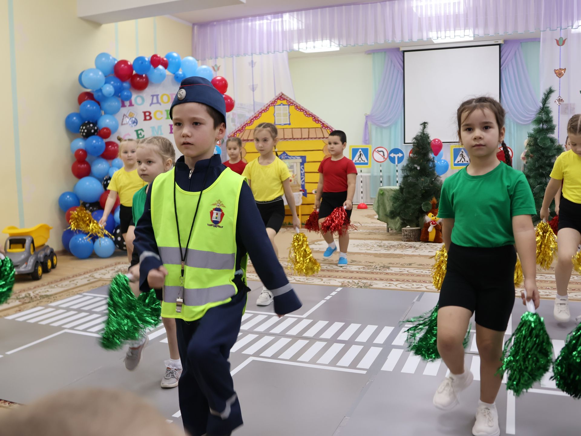 «Умырзая» балалар бакчасында «Бөтен гаилә белән юл буйлап» район конкурсына йомгак ясалды