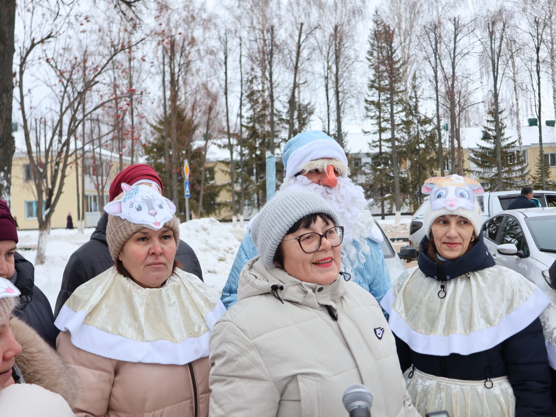 Актанышта Кыш бабайлар парады узды