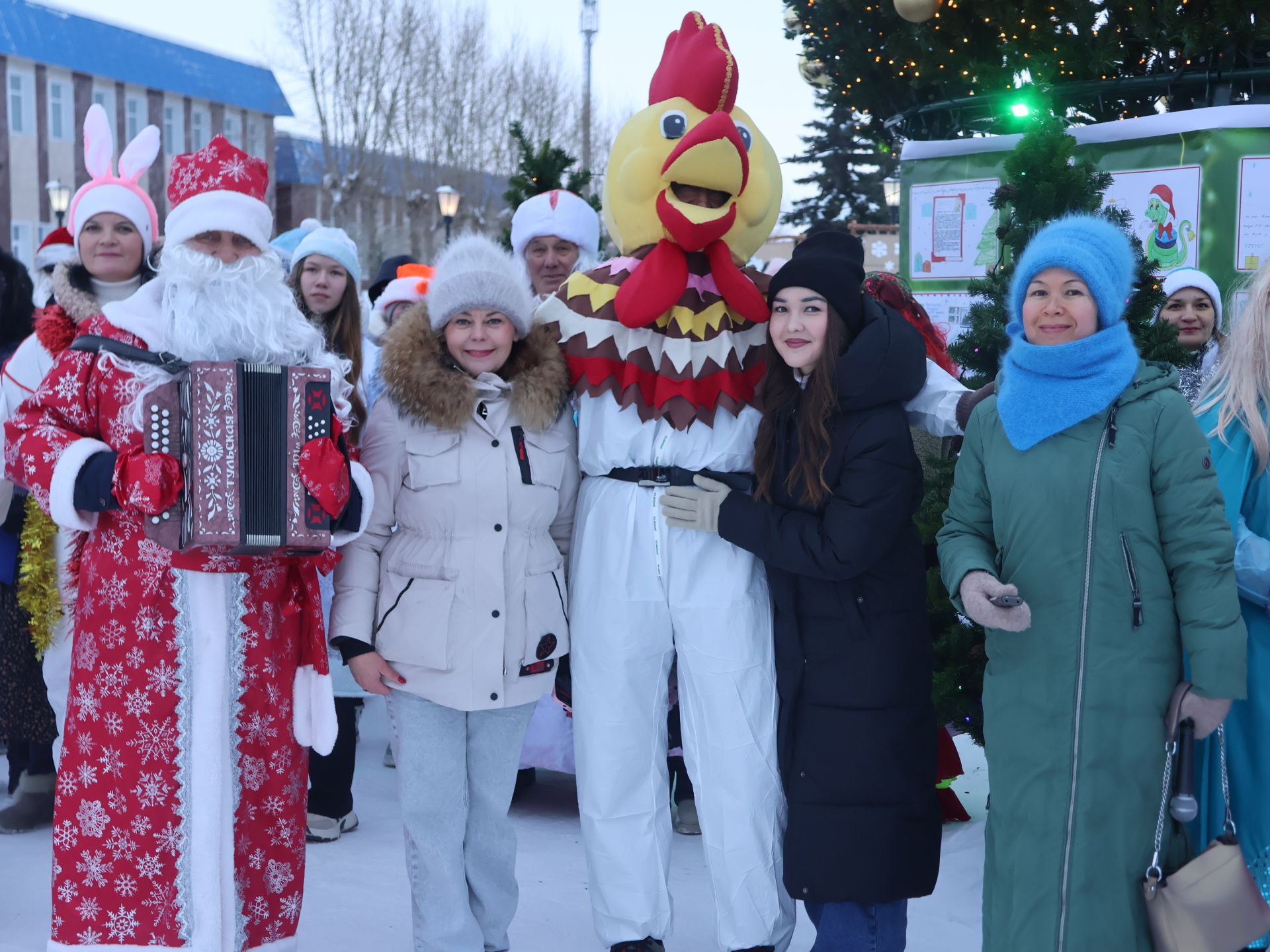 Актанышны Яңа елга әзерләүдә зур тырышлык куйганнар хөрмәтләнде