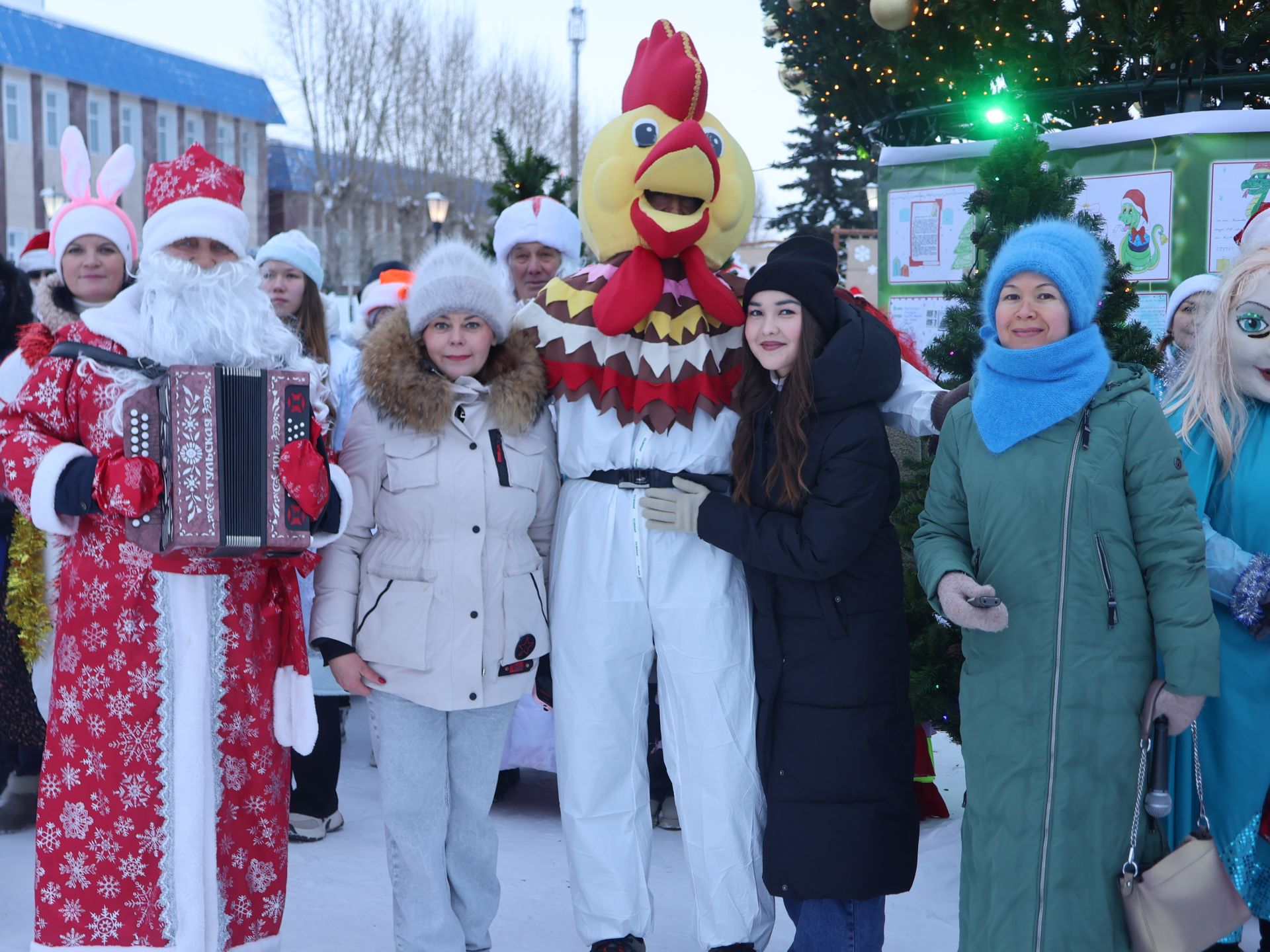 Актанышны Яңа елга әзерләүдә зур тырышлык куйганнар хөрмәтләнде