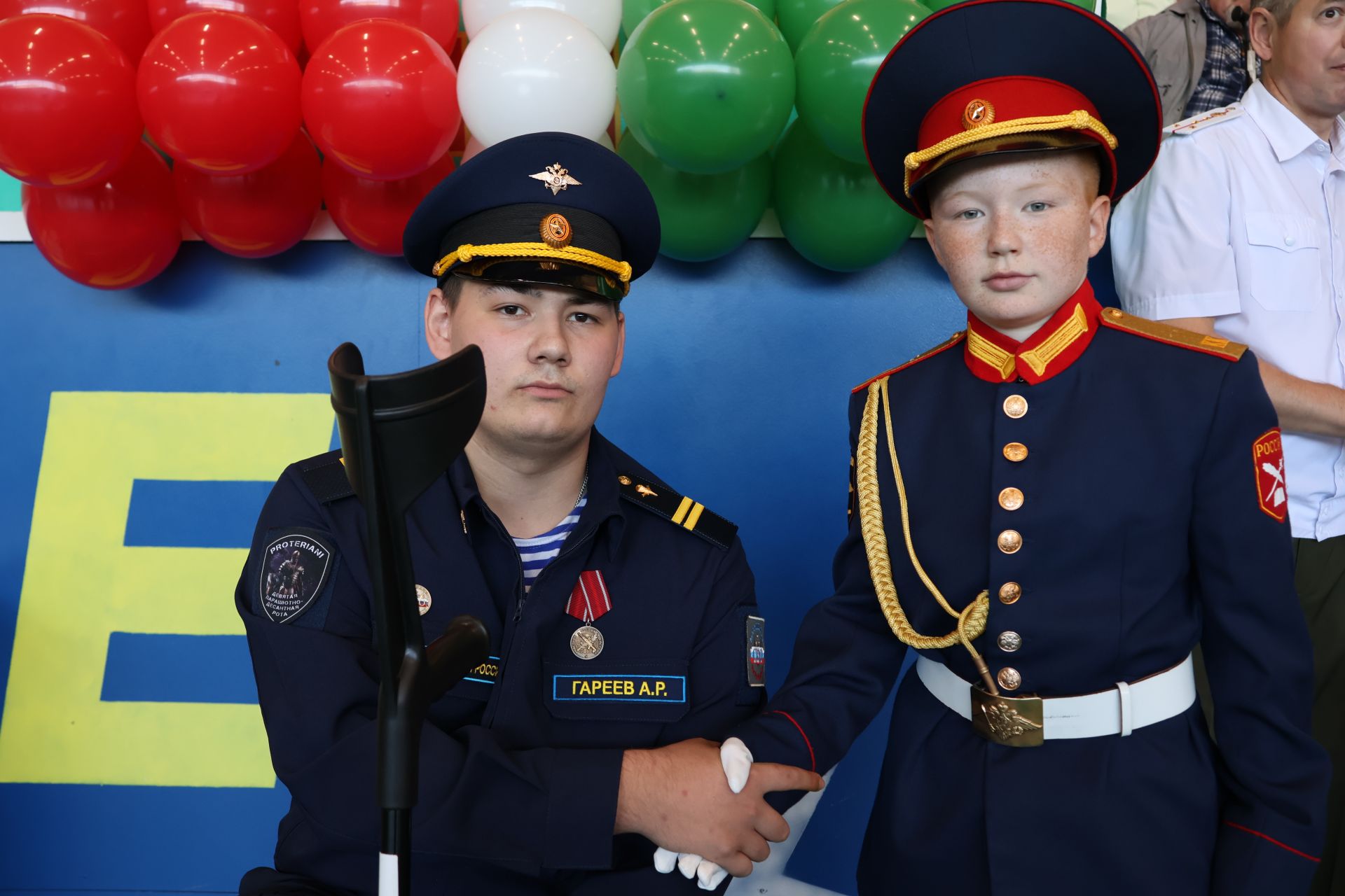 Үрнәк булырлык язмыш: кадетлар антын махсус хәрби операция ветераны кабул итте