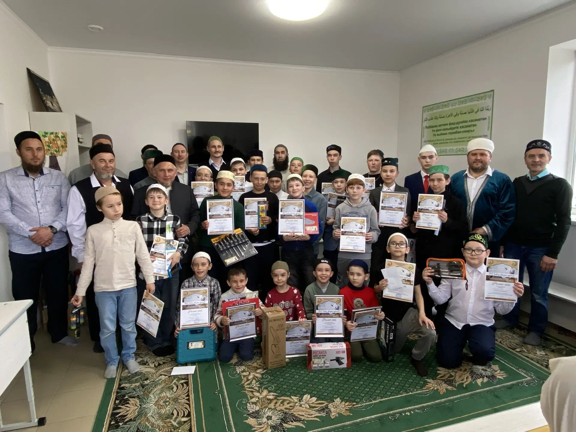 Актанышның Чуракай авылында намаз уку бәйгесе