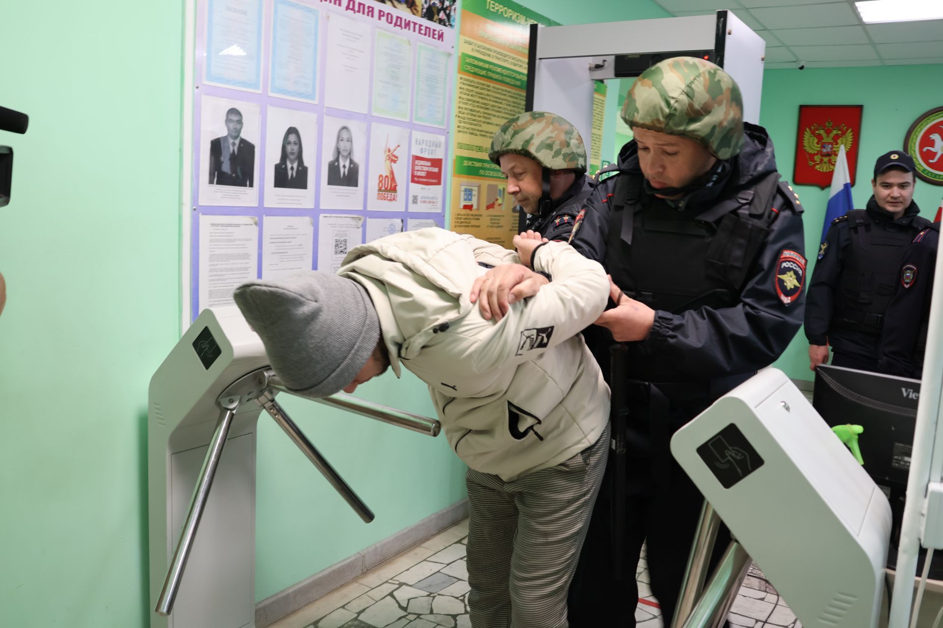 Актанышта Бөтенроссия өйрәнүләре: иминлек — уртак җаваплылык ул!