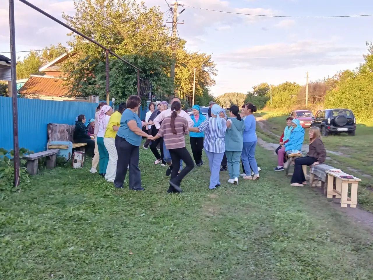Каенлыкта авылдашлар очрашты
