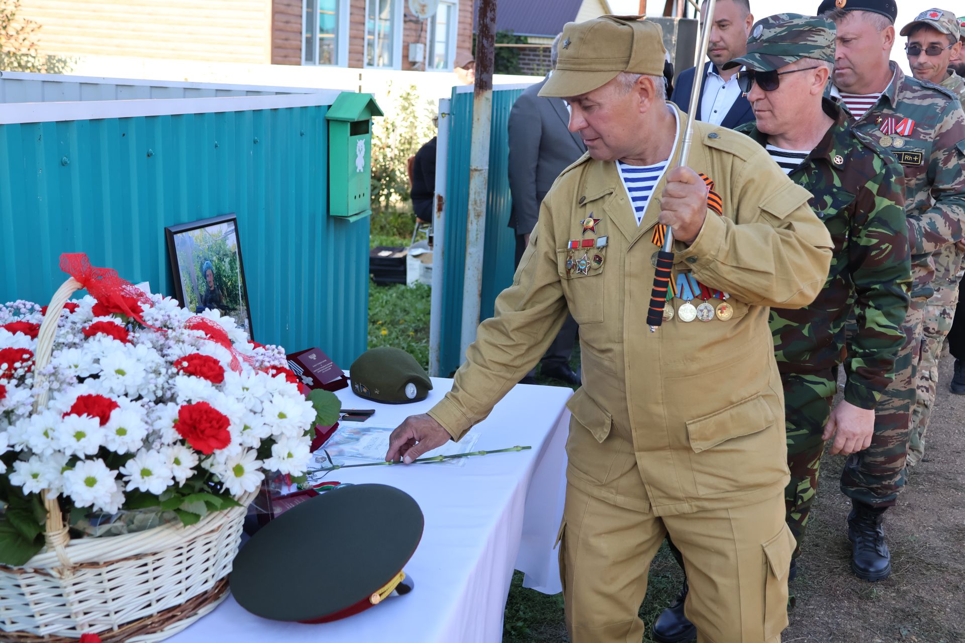 Чөгәнә авылында Айназ Бакировның якты истәлеге мәңгеләштерелде