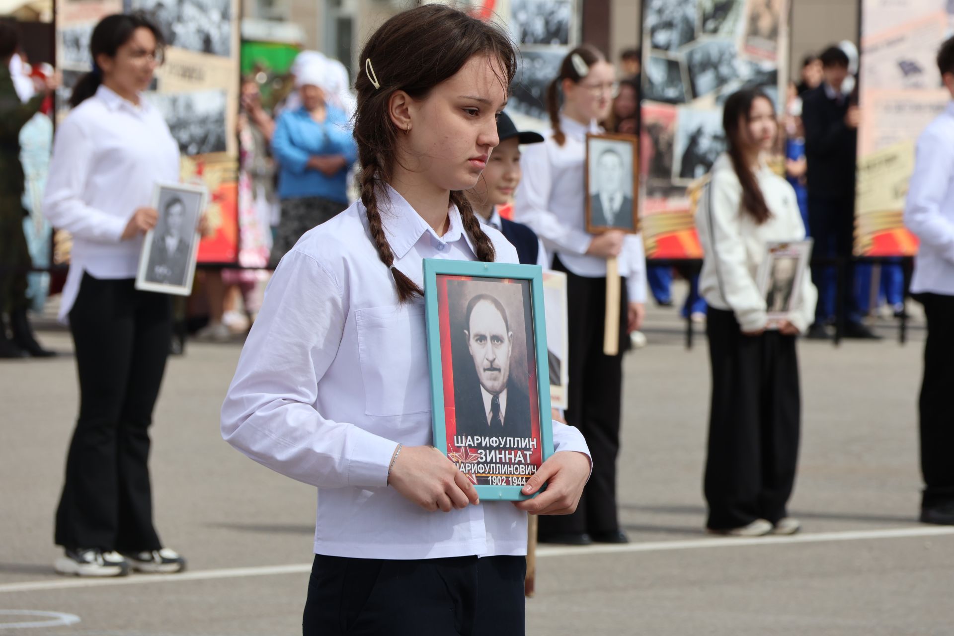 Актанышта Бөек Җиңү бәйрәменнән безнең фоторепортаж