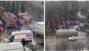 Казанда «Манхеттен» торак комплексына янгын сүндерү машиналары җыелган