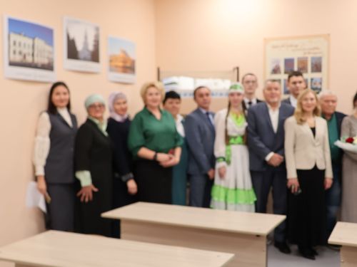 Актанышның беренче мәктәбендә якташыбыз, тарихчы- язучы Вахит Имамовка багышланган методик кабинет ачылды