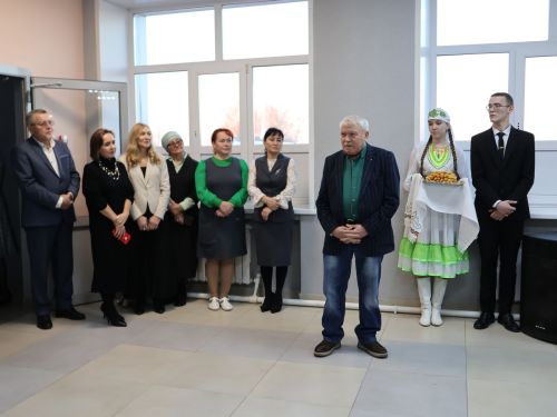 Актанышның беренче мәктәбендә якташыбыз, тарихчы- язучы Вахит Имамовка багышланган методик кабинет ачылды