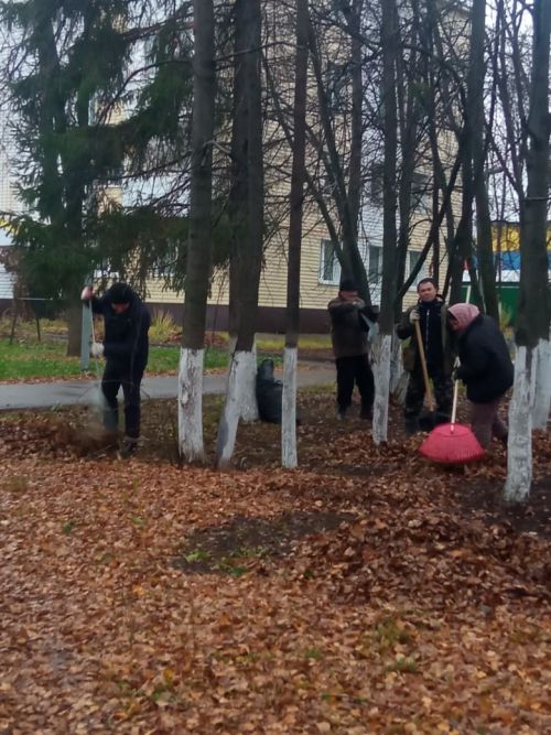 Актаныш сәнгать мәктәбе укытучылары Мәдәният паркын чистартты