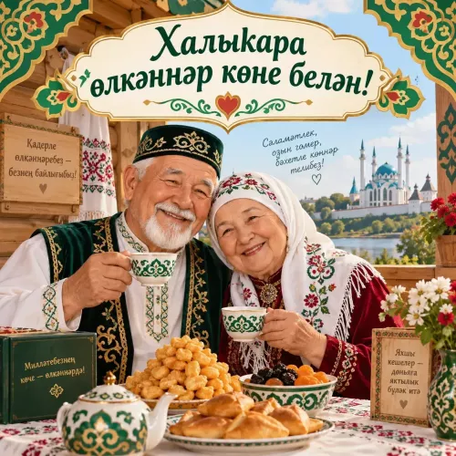 Хөрмәтле өлкәннәребез!