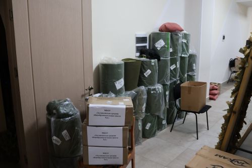 Актанышның беренче мәктәбе махсус хәрби операциядә катнашучыларга ярдәм итте
