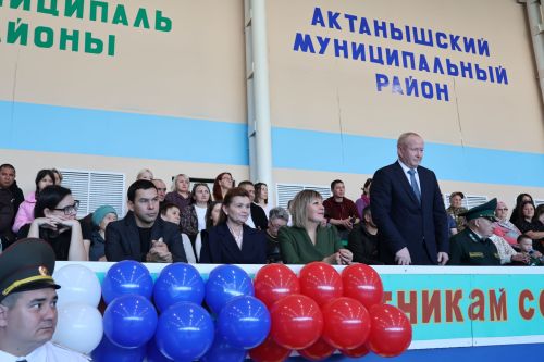 Актаныш кадет-интернат мәктәбе кадетлары тантаналы ант кабул итте