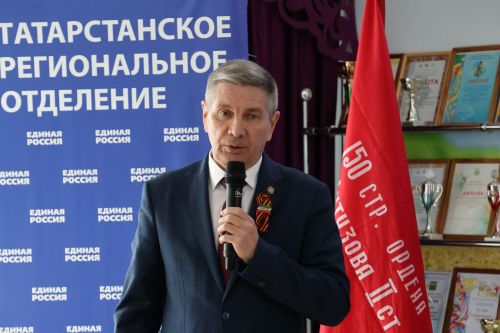 Актаныш технология техникумында узган «Җиңү диктанты» акциясе студентларны, укытучыларны һәм кунакларны бер мәйданга җыйды