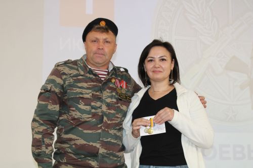 Актанышта Чечня сугышы ветераннарына мактаулы бүләкләр тапшырдылар