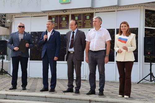 Россия флагы астында – бердәм без: Актанышта бәйрәм велойөреше