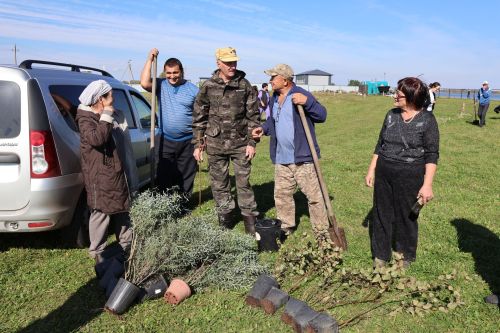 Агыйдел буенда буыннарны бәйләгән «Дан аллеясы»на нигез салдылар