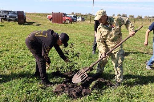 Агыйдел буенда буыннарны бәйләгән «Дан аллеясы»на нигез салдылар
