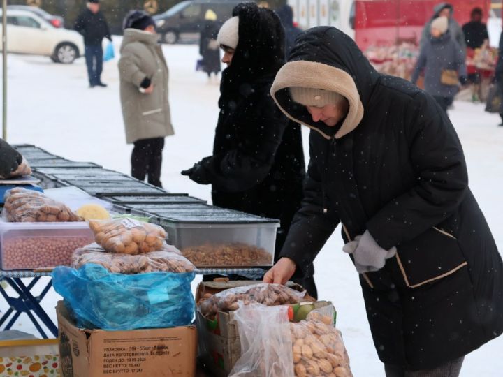 Районыбыз башлыгы Ленар Зарипов Яңа ел ярминкәсе барышы белән танышты