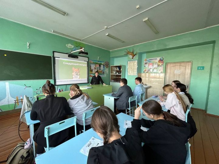 Безгә Пучыдан язалар: Мәктәп укучылары «Халыкара Экологик диктант-2024» акциясендә катнашты