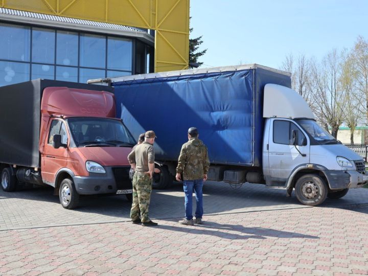 Актанышлылар махсус хәрби операциягә унберенче гуманитар ярдәм озатты