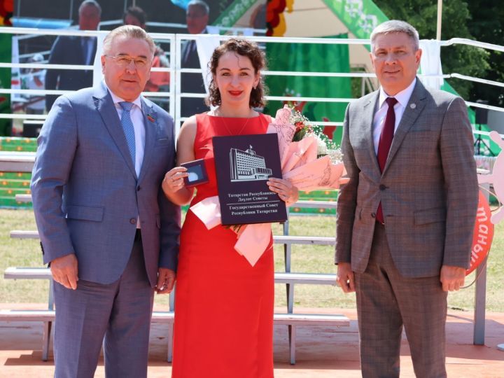 Сабантуйда Актанышның хезмәт алдынгылары хөрмәтләнде
