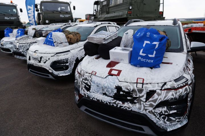 Альфия Когогина доставила очередной гуманитарный груз в зону СВО
