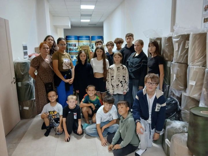 «Бүләк» аланында ял итүче балалар волонтерлык эшенә кушылды