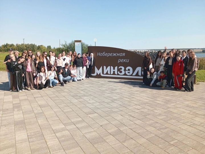 Актаныш сәнгать мәктәбе укучылары Минзәләдә пленэрда булды